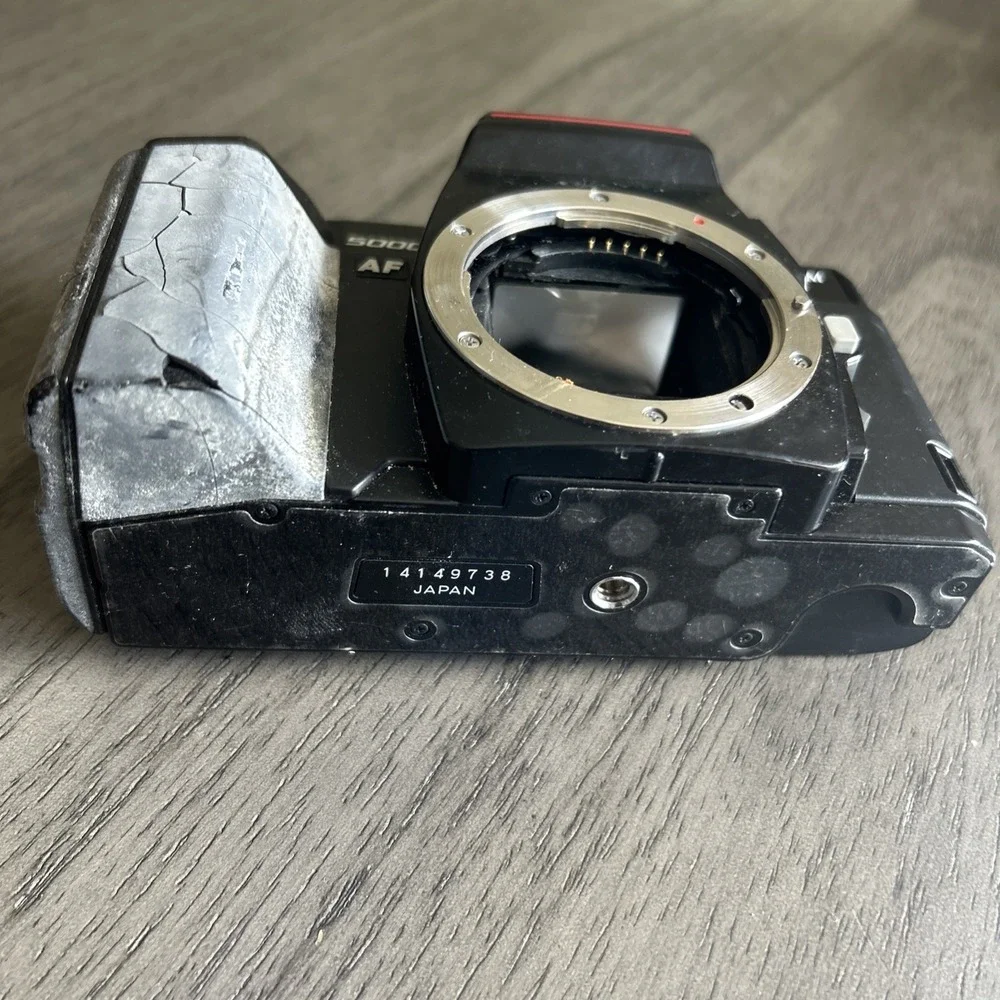 Minolta Maxxum 5000  Camera Japan Body Only For Parts